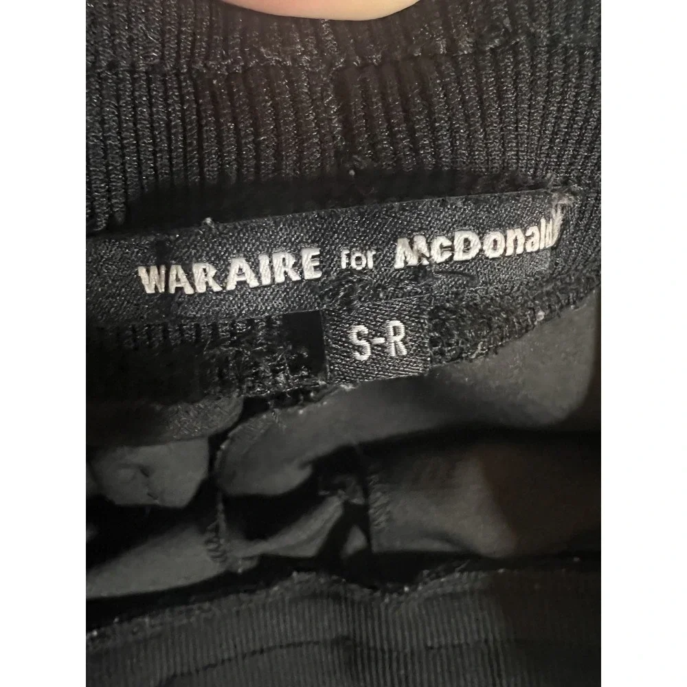 WARAIRE for McDonald's Men's Black Jogger Pants Size Small S-R Activewear‎